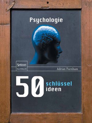 cover image of 50 Schlüsselideen Psychologie